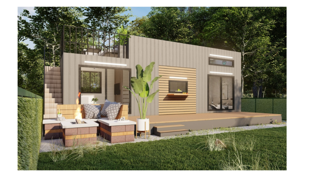 perspective tiny house