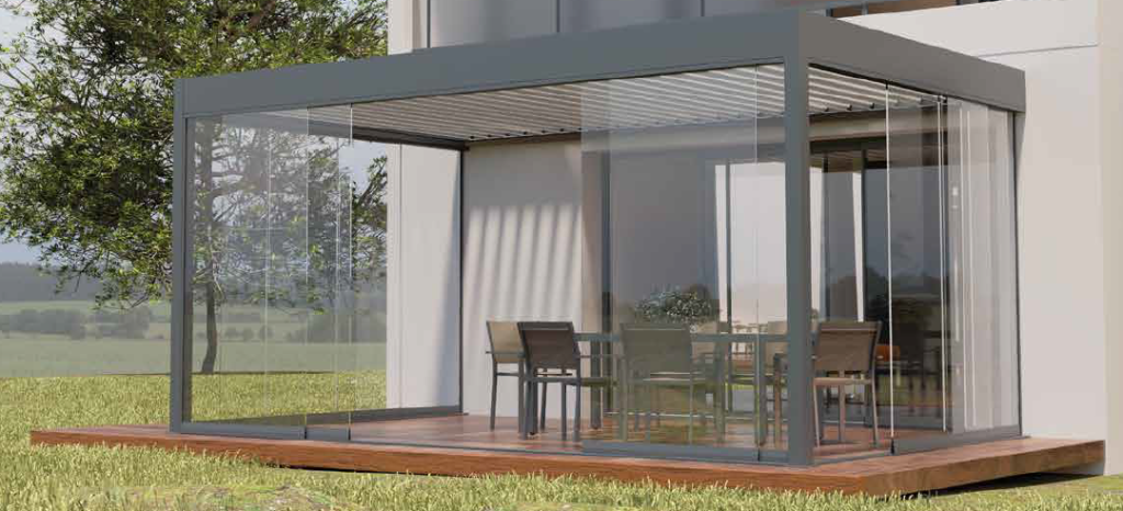 Pergola bioclimatique modèle easyupgrandlux