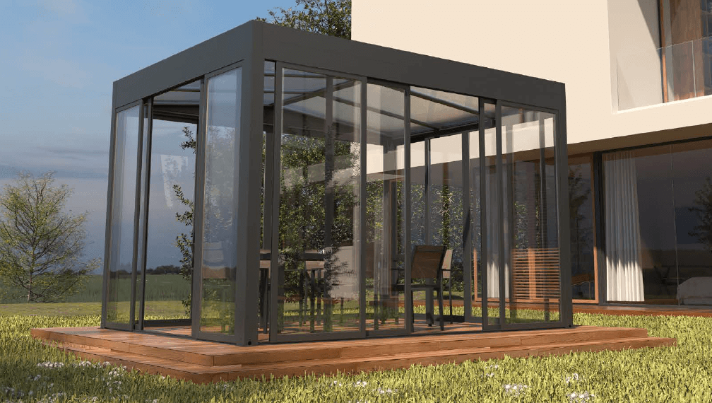 jardin d'hiver contemporain