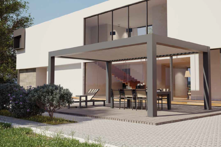 Pergola modèle titanium