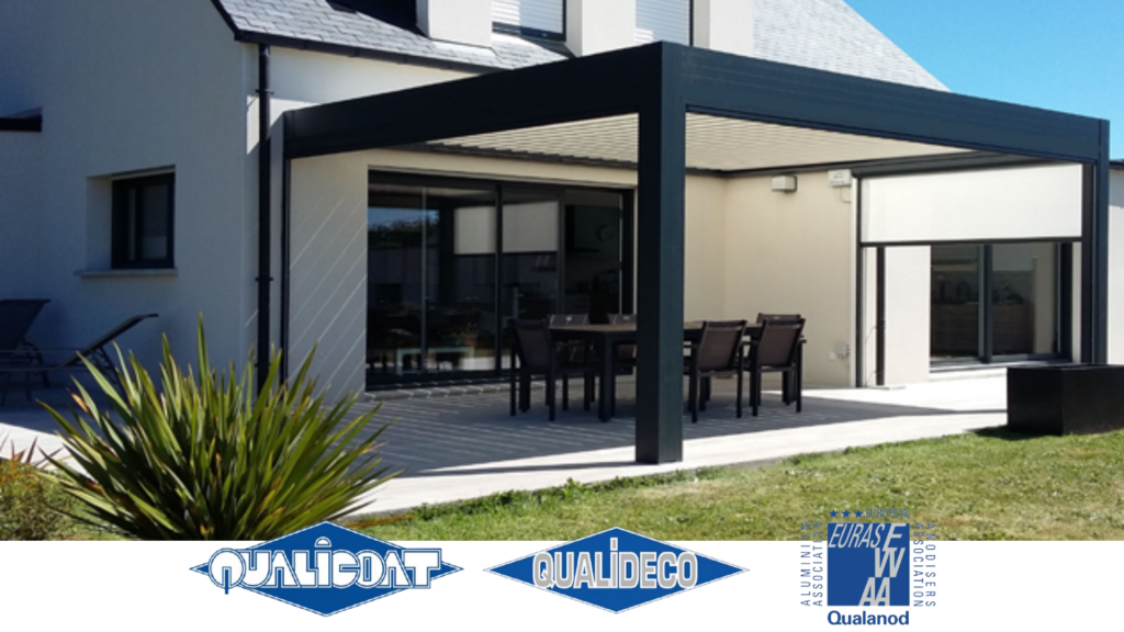 Pergola aluminium bioclimatique labels excellence SuissePergo