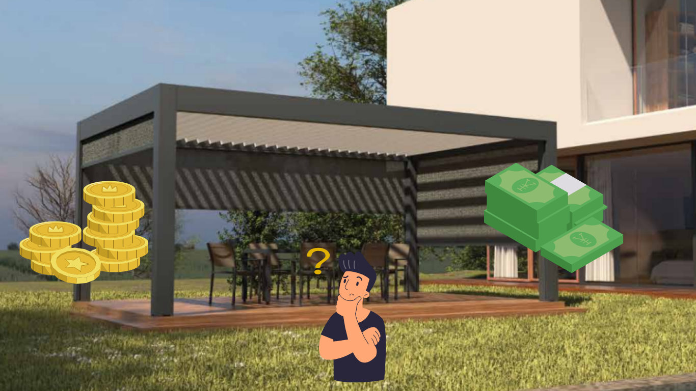 combien coûte une pergola aluminium bioclimatique SuissePergo