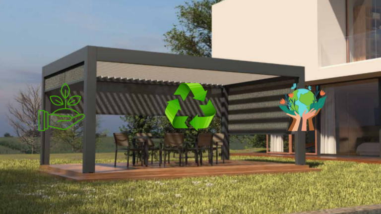 pergola bioclimatique en aluminium solution écologique